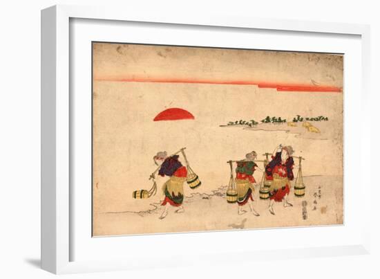 Shiokumi-Katsukawa Shunsen-Framed Giclee Print