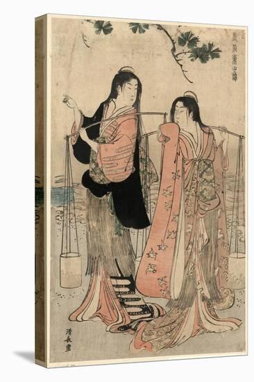 Shiokumi-Torii Kiyonaga-Stretched Canvas