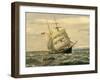 Ship, 1883-Oscar Kleineh-Framed Giclee Print