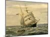 Ship, 1883-Oscar Kleineh-Mounted Giclee Print