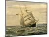 Ship, 1883-Oscar Kleineh-Mounted Giclee Print