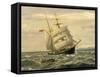 Ship, 1883-Oscar Kleineh-Framed Stretched Canvas