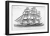 Ship, 19th Century-null-Framed Giclee Print