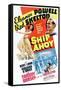 Ship Ahoy, Eleanor Powell, Red Skelton, Tommy Dorsey, 1942-null-Framed Stretched Canvas