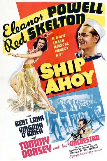 Classic Musicals Jack Dorsey Movie Ship Ahoy, Eleanor Powell, Red