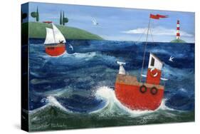 Ship Ahoy-Peter Adderley-Stretched Canvas