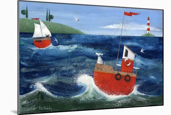 Ship Ahoy-Peter Adderley-Mounted Art Print