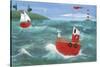 Ship Ahoy-Peter Adderley-Stretched Canvas