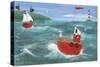 Ship Ahoy-Peter Adderley-Stretched Canvas