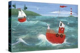 Ship Ahoy-Peter Adderley-Stretched Canvas