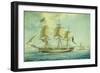 Ship Alfred of Salem, 1806-Nicolas Cammillieri-Framed Giclee Print