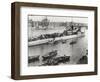 Ship and Boats on the River Thames, London, C1913-null-Framed Photographic Print