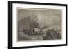 Ship and Crew Saved, in the Exhibition of the Society of Painters in Water Colours-George Henry Andrews-Framed Giclee Print