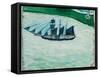 Ship and Lighthouse, c.1925-Alfred Wallis-Framed Stretched Canvas