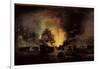 Ship at the Battle of Navarino-null-Framed Giclee Print