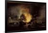 Ship at the Battle of Navarino-null-Framed Giclee Print