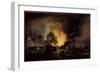 Ship at the Battle of Navarino-null-Framed Giclee Print