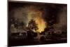 Ship at the Battle of Navarino-null-Mounted Giclee Print
