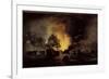 Ship at the Battle of Navarino-null-Framed Giclee Print