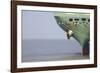 Ship bug in the Außenweser, car transporters ship, Bremerhaven, Bremen, Germany-Torsten Krüger-Framed Photographic Print