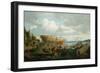 Ship building at the southern coast near Lillesand, 1859-Hans Gude-Framed Giclee Print