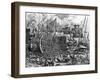 Ship Building in Ribeira Das Naus Shipyard, Lisbon, Portugal, 15th Century-null-Framed Giclee Print