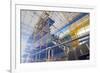 Ship Building Shoot  inside of Shipyard-laurentiu iordache-Framed Photographic Print