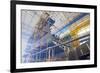 Ship Building Shoot  inside of Shipyard-laurentiu iordache-Framed Photographic Print