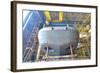 Ship Building Shoot  inside of Shipyard-laurentiu iordache-Framed Photographic Print