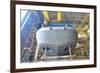 Ship Building Shoot  inside of Shipyard-laurentiu iordache-Framed Photographic Print