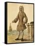 Ship Captain of Venetian Republic-Jan van Grevenbroeck-Framed Stretched Canvas