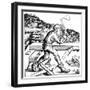 Ship Carpenter, 15th Century-Pierre Wolgmuth-Framed Giclee Print