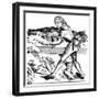 Ship Carpenter, 15th Century-Pierre Wolgmuth-Framed Giclee Print