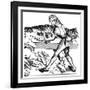 Ship Carpenter, 15th Century-Pierre Wolgmuth-Framed Giclee Print