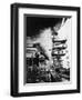 Ship Construction in Germany Photograph - Hamburg, Germany-Lantern Press-Framed Art Print