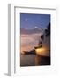 Ship details with setting sun light make shapes-Charles Bowman-Framed Photographic Print