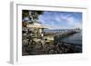 Ship Dock Kressbronn, Lake of Constance, Baden-Wurttemberg, Germany-Ernst Wrba-Framed Photographic Print