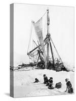 Ship Endurance Sinking in Pack Ice-null-Stretched Canvas