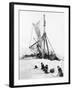 Ship Endurance Sinking in Pack Ice-null-Framed Premium Photographic Print