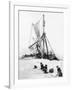 Ship Endurance Sinking in Pack Ice-null-Framed Photographic Print