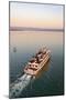 Ship, Friedrichshafen, Lake of Constance, Baden-Wurttemberg, Germany-Ernst Wrba-Mounted Photographic Print