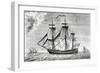 Ship Frigate United States-null-Framed Giclee Print