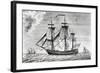 Ship Frigate United States-null-Framed Giclee Print