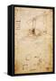 Ship, from Codex Trivulzianus, 1478-1490-Leonardo da Vinci-Framed Stretched Canvas