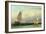 Ship Going Out, Fort Independence, Boston Harbour, 1832-Robert Salmon-Framed Giclee Print