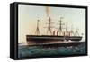Ship: Great Eastern, 1858-Currier & Ives-Framed Stretched Canvas