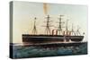 Ship: Great Eastern, 1858-Currier & Ives-Stretched Canvas