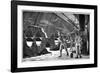 Ship Heating Room, 19th Century-Science Photo Library-Framed Photographic Print