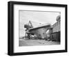 Ship Heeled Over-null-Framed Photographic Print