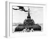 Ship HMS Glasgow: Lord Mountbatten,Queen Elizabeth, Prince Philip and the Crew-null-Framed Premium Photographic Print